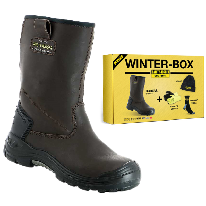 Safety Jogger Boreas Laars Gevoerd S3 Winter box