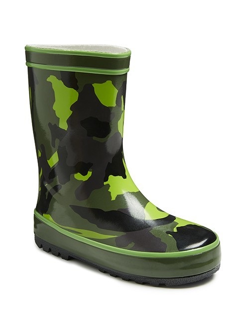 Stoere Rubberen Kinderlaars Army