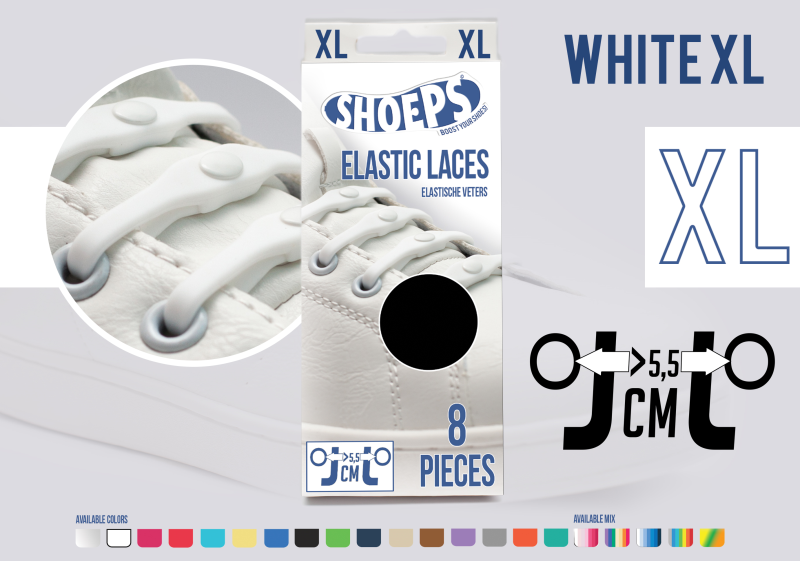 Shoeps XL Elastische veters