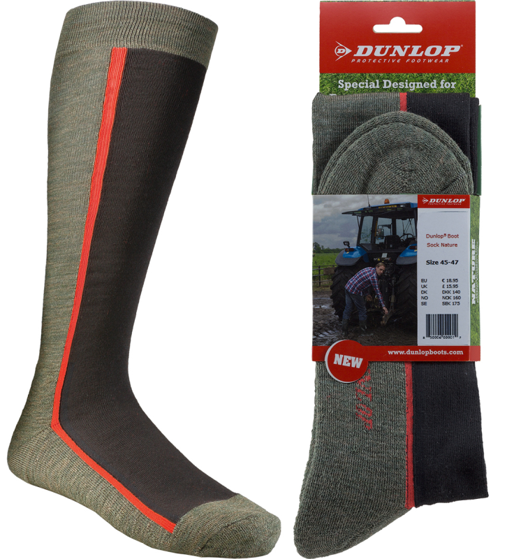 Dunlop 77521 Sokken Nature